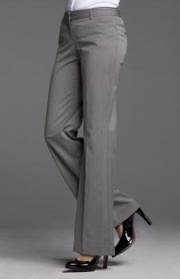 Pants with a Flare Modern silhouette that goes with any top